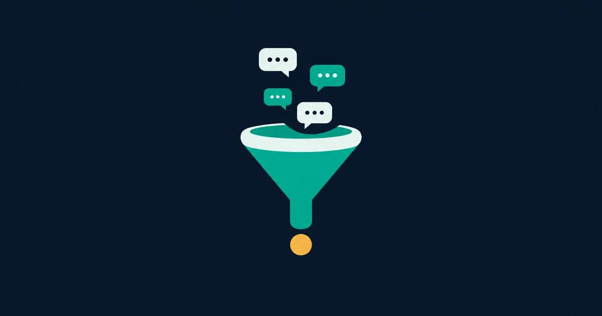 Three paths labeled views, clicks and conversions